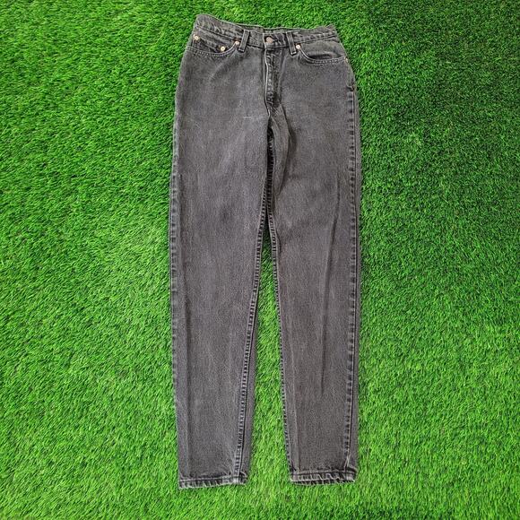 Vintage 1995 LEVIS 512 Highrise Slim Fit Jeans Womens 4 (27W/36H) USA - Picture 1 of 16